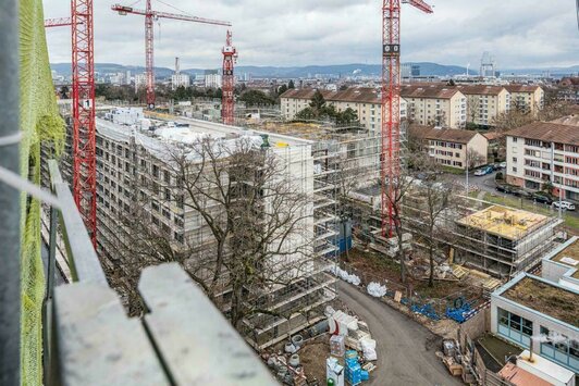 Baustelle auf die Westfeld-Baustelle 